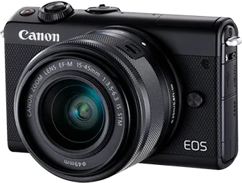 Capture your best memories with the Canon EOS 8EOS M100 with EF-M15-45mm point and shoot black camera available for purchase in online technology store SM Cyberzone Philippines