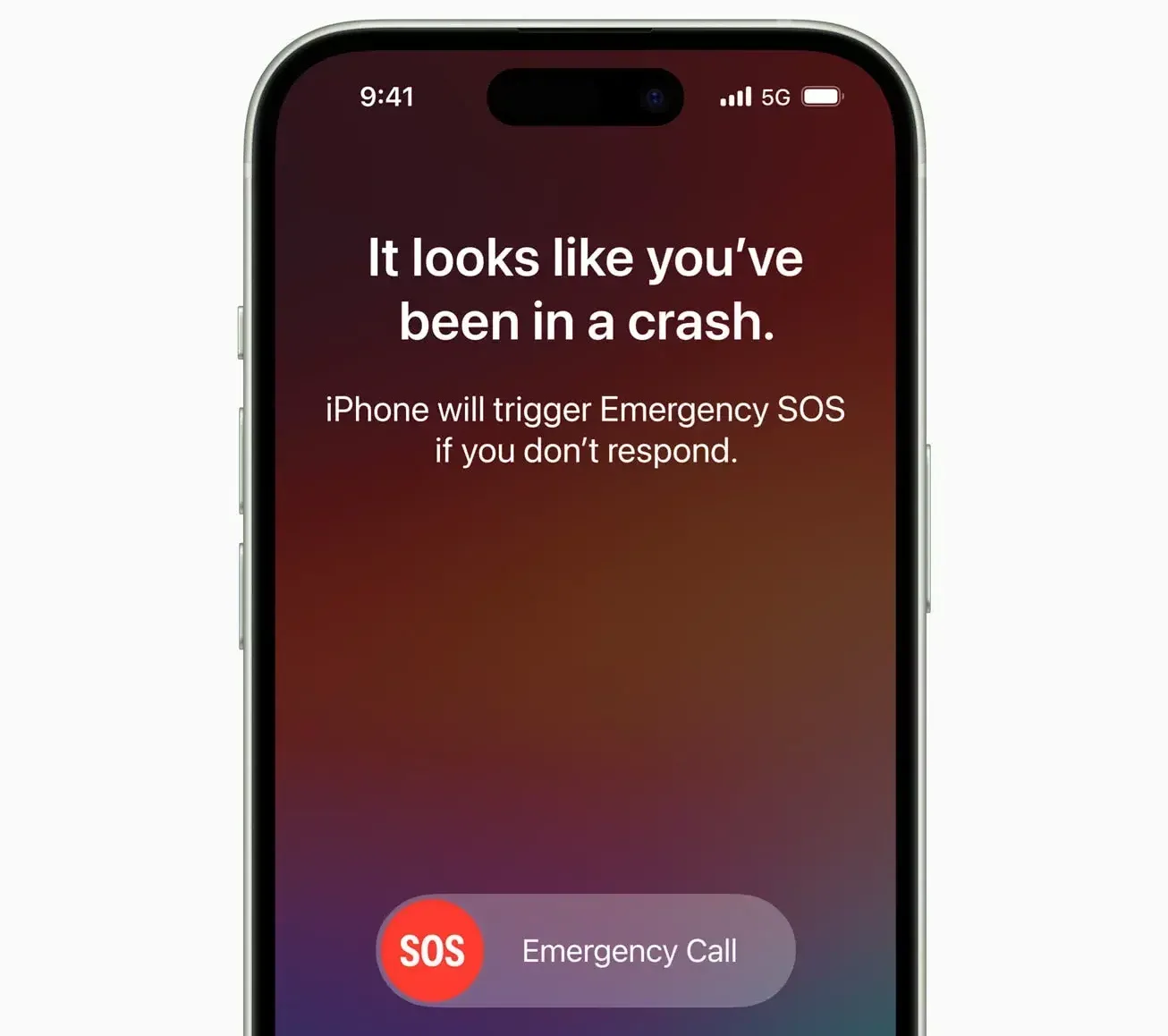 iphone 15 emergency notification