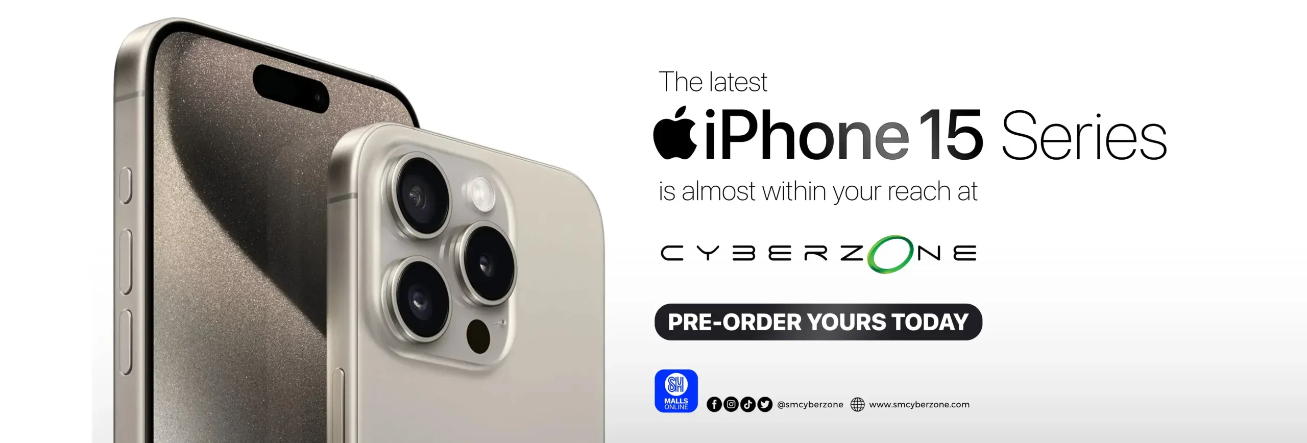 silver iphone 15 preorder at sm cyberzone