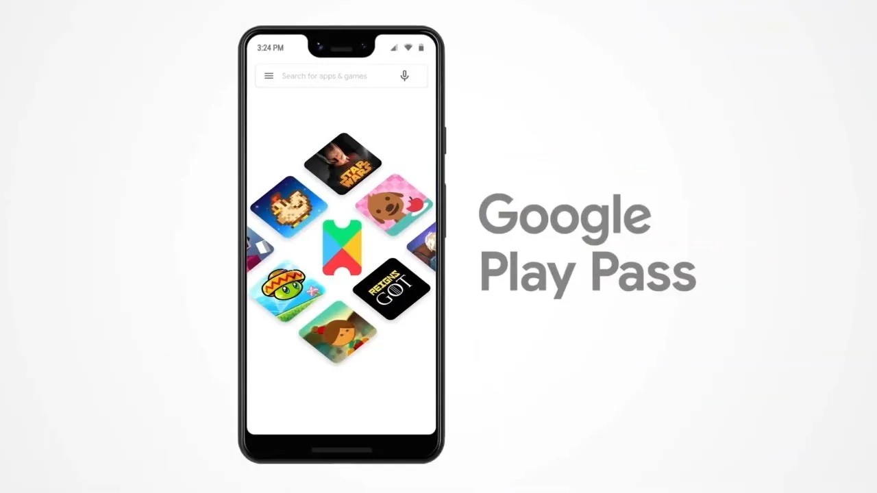 google play pass on a mobile phone