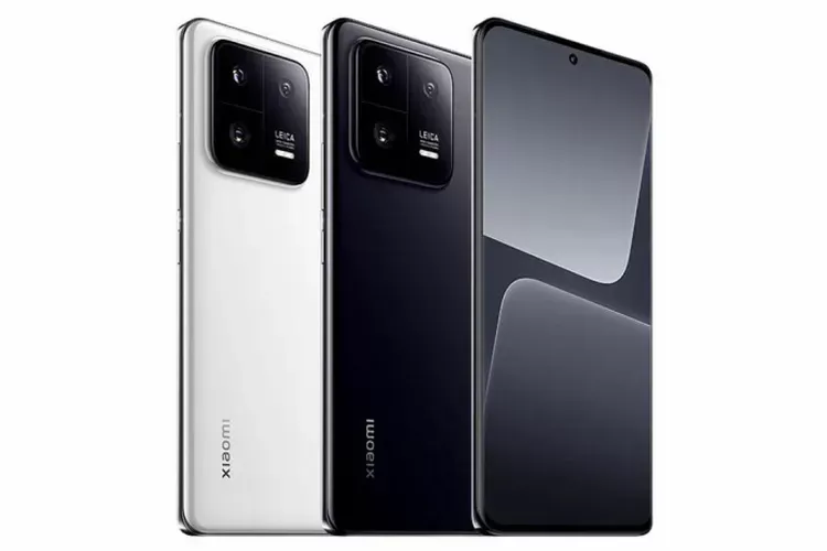 Xiaomi 13T white and black phones front and back