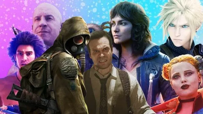 game titles in 2024 collage