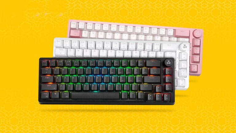 three affordable wireless mechanical keyboard