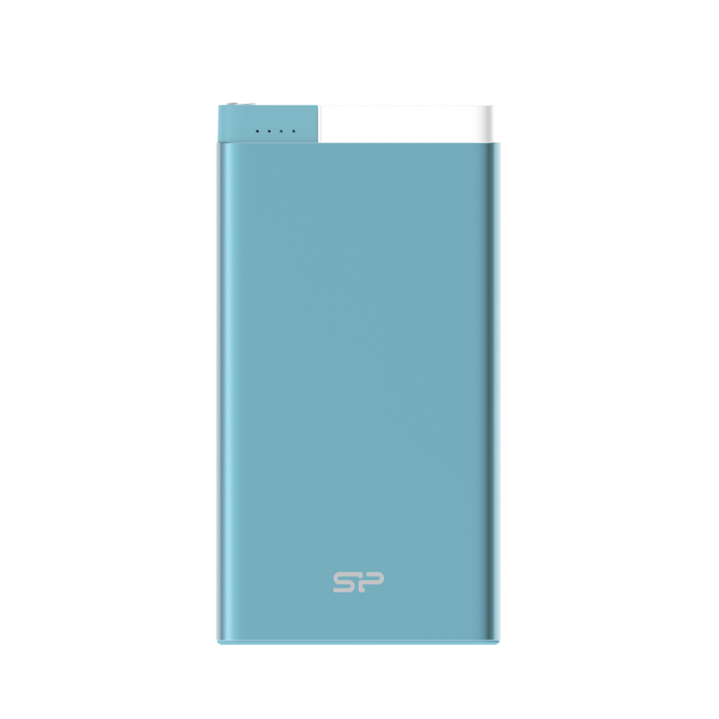 light blue Silicon Power S105 powerbank