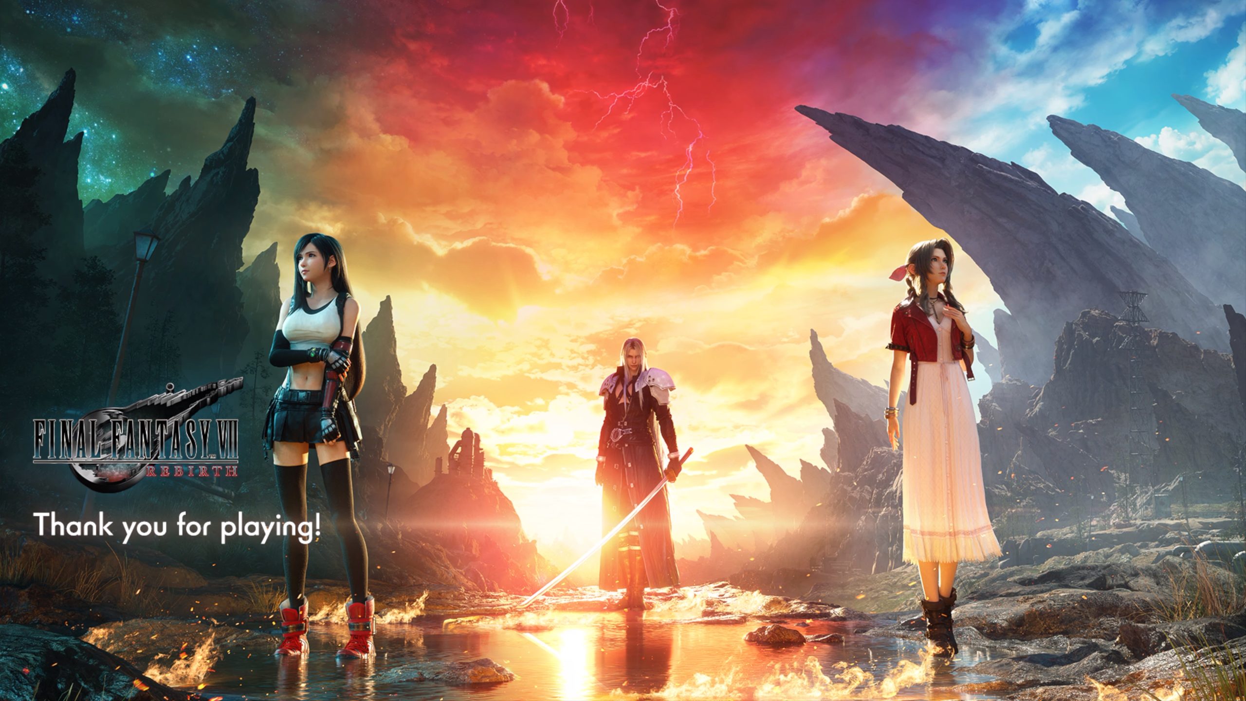 final fantasy rebirth cover main characters